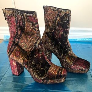 Free People Platform Ankle Boots